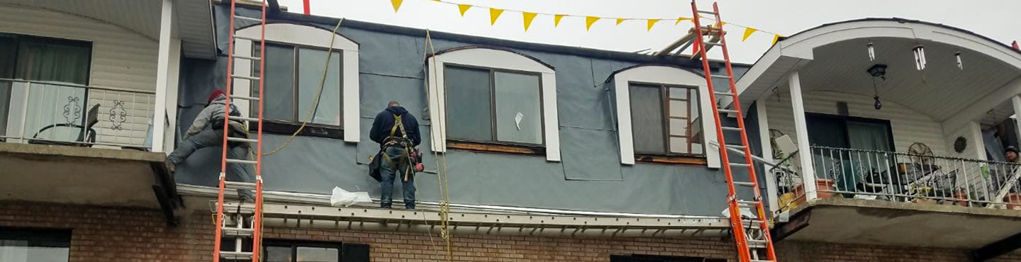 We repair roofs around Greece, NY.